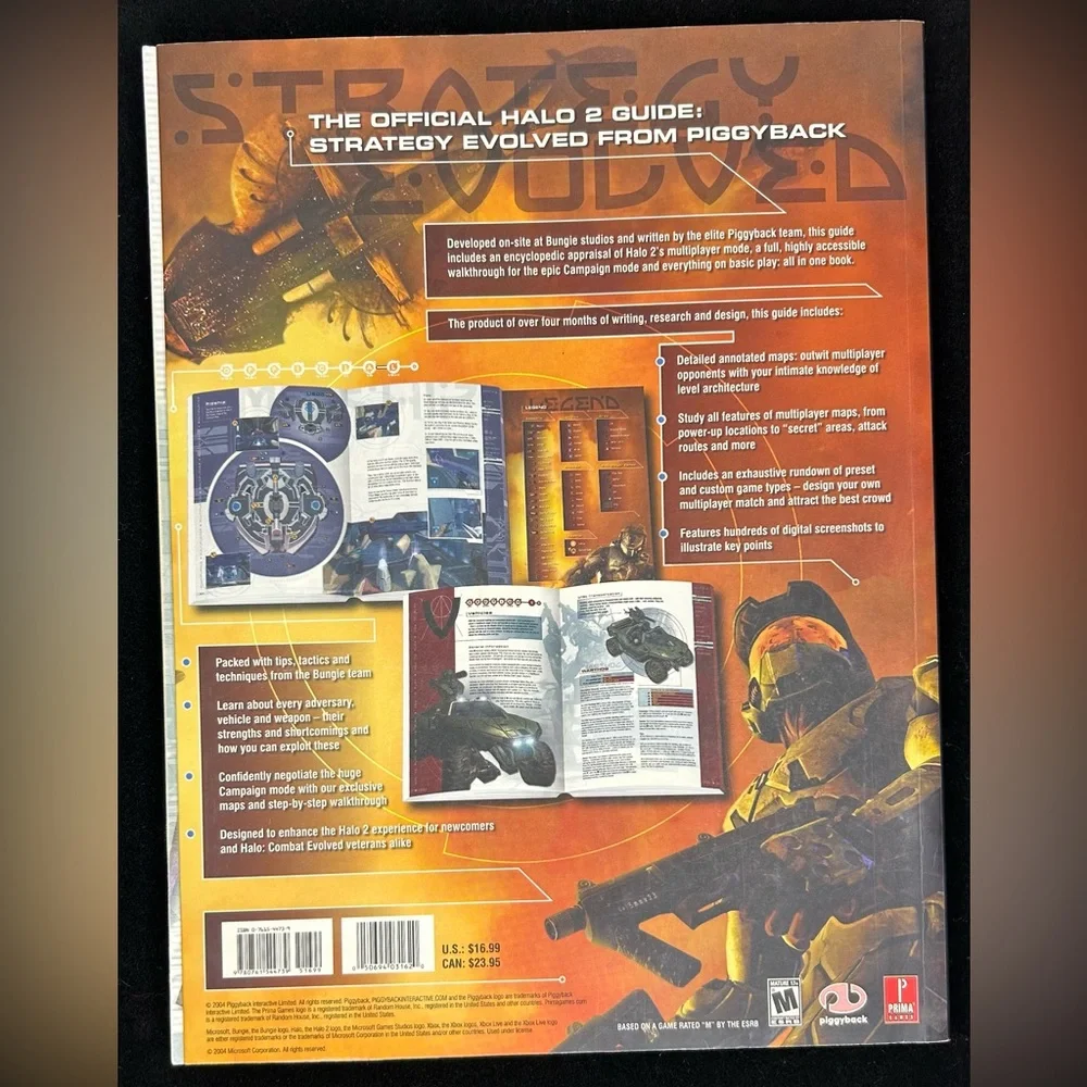 Microsoft Halo 2 Strategy Guide XBOX Book